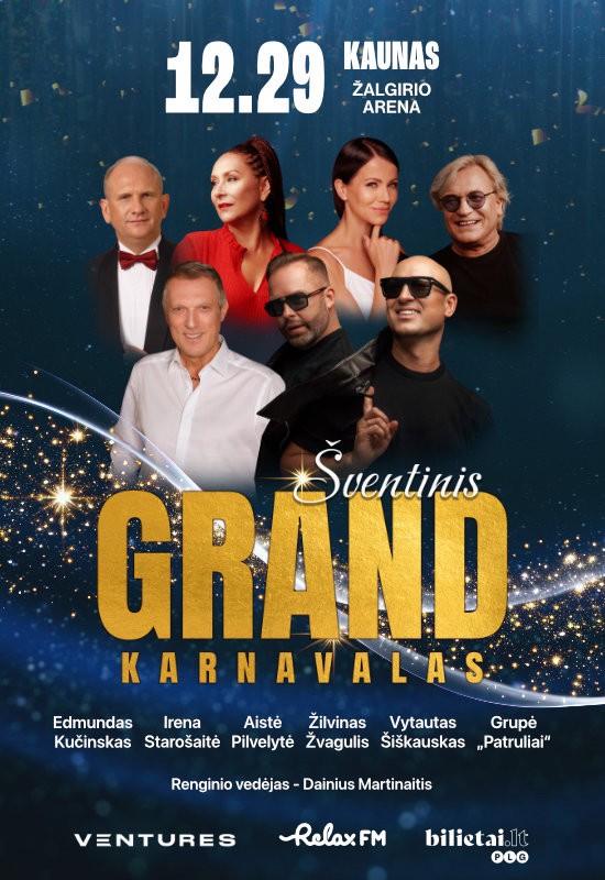 Pirkti bilietus Šventinis GRAND Karnavalas (Kaunas) Kaunas, Kauno Žalgirio arena Gruodis 29