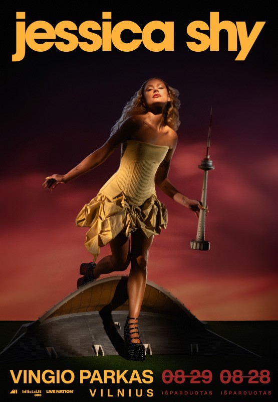 Pirkti bilietus Jessica Shy Vilnius, Vilniaus Vingio parkas Rugpjūtis 29