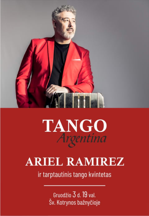 Pirkti bilietus TANGO ARGENTINA Vilnius, Šv. Kotrynos bažnyčia Gruodis 03
