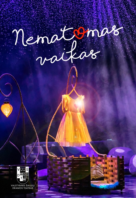 Pirkti bilietus VŠDT | Kalėdinis muzikinis spektaklis | NEMATOMAS VAIKAS Šiauliai, Valstybinis Šiaulių dramos teatras Gruodis 26