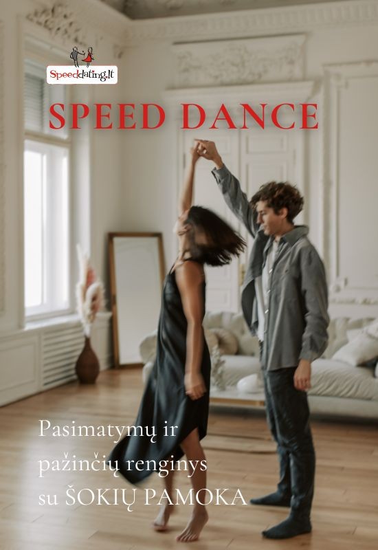Buy tickets Speed Dating'as (liet. Greitasis pasimatymas) su šokių pamoka. Pažinčių renginys grupei 35-45 m. | Kaunas Kaunas, Ananda Kakavos namai December 11