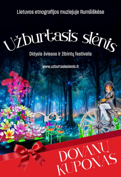 Купить билеты Didysis šviesos ir žibintų festivalis „Užburtasis slėnis“ | DOVANŲ KUPONAS Rumšiškės, Lietuvos etnografijos muziejus Октябрь 30 - Март 01