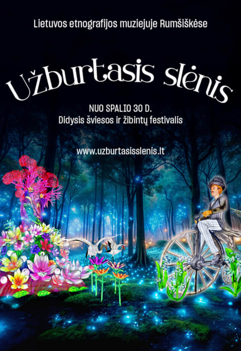 Pirkti bilietus Didysis šviesos ir žibintų festivalis „Užburtasis slėnis“ Rumšiškės, Lietuvos etnografijos muziejus Spalis 31