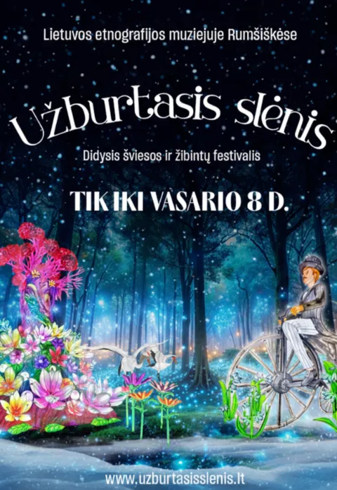 Pirkti bilietus Didysis šviesos ir žibintų festivalis „Užburtasis slėnis“ Rumšiškės, Lietuvos etnografijos muziejus Sausis 22