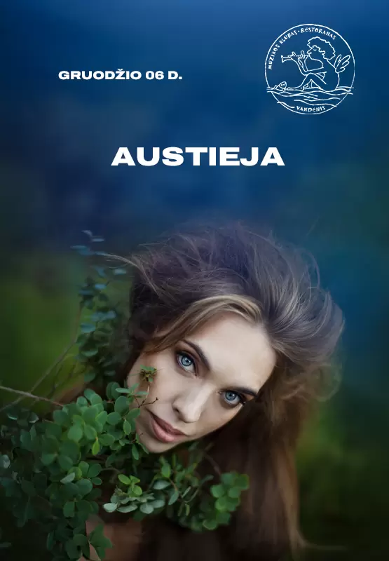 Buy tickets Austieja Palanga, Muzikos klubas Vandenis December 06