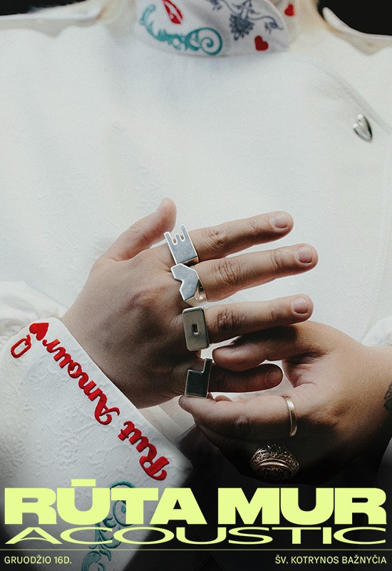 Купить билеты RŪTA MUR | acoustic | Šv. Kotrynos bažnyčia Vilnius, Šv. Kotrynos bažnyčia Декабрь 16