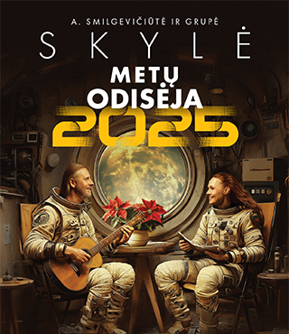 Pirkti bilietus A. Smilgevičiūtė ir grupė SKYLĖ - METŲ ODISĖJA 2025 / BIRŠTONAS Birštonas, Birštono kultūros centras Gruodis 31