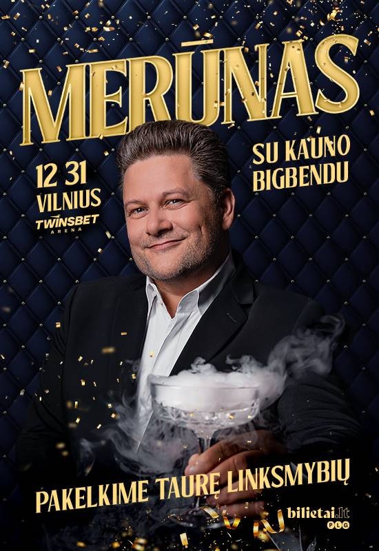 Pirkti bilietus MERŪNAS ir Kauno bigbendas 