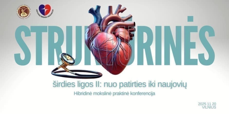 Pirkti bilietus Struktūrinės širdies ligos II: nuo patirties iki naujovių 2025 Vilnius, Hilton Garden Inn Vilnius City Centre Lapkritis 20