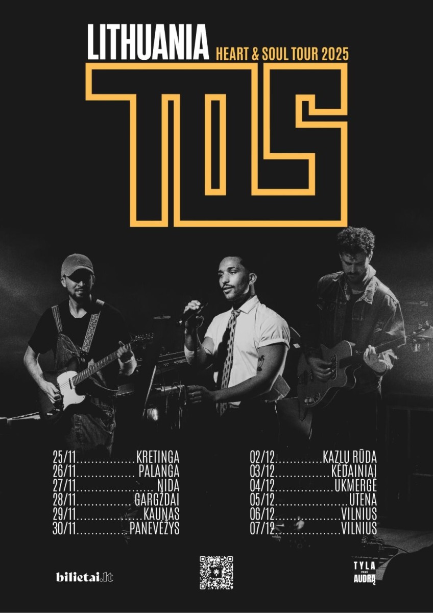 Pirkti bilietus TOS turas HEART&SOUL ir tarptautinė R&B grupė | PALANGA Palanga, Palangos Kurhauzo koncertų salė Lapkritis 26