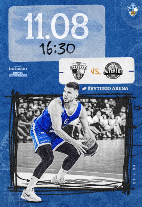 Купить билеты LKL: Klaipėdos „Neptūnas“ – Utenos „Juventus“ Klaipėda, Klaipėdos Švyturio arena Ноябрь 08