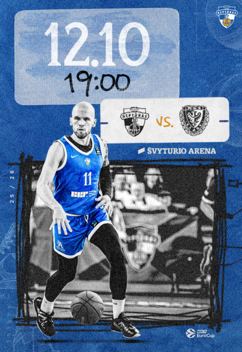 Pirkti bilietus BKT EuroCup: Klaipėdos „Neptūnas“ - Vroclavo  „Slask” Klaipėda, Klaipėdos Švyturio arena Gruodis 10