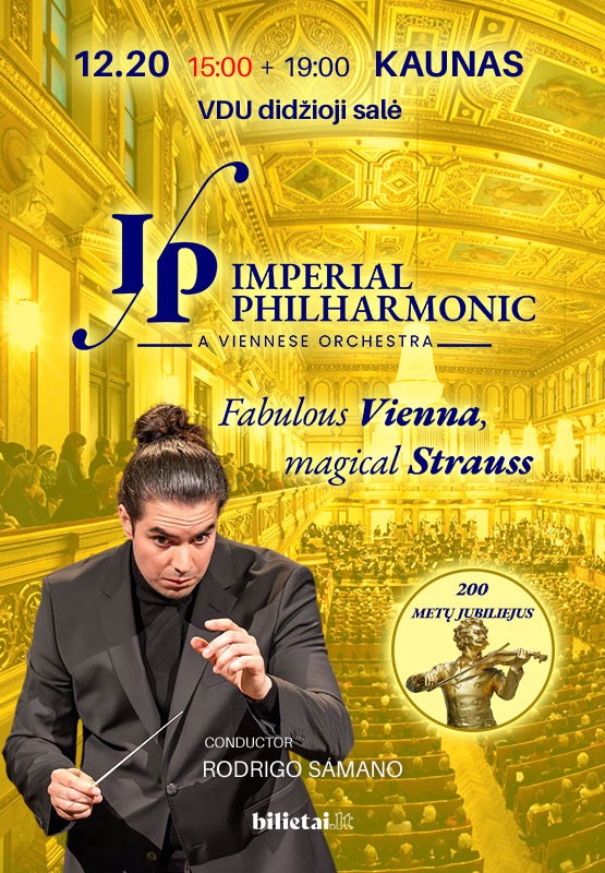 Pirkti bilietus IMPERIAL PHILHARMONIC ORCHESTRA | KAUNAS Kaunas, VDU didžioji salė Gruodis 20