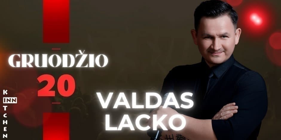 Pirkti bilietus Šventinis vakaras su Valdu Lacko „Bibliotekoje“ – muzika, kuri sušildo žiemą Šilutė, Kitchen Inn Gruodis 20