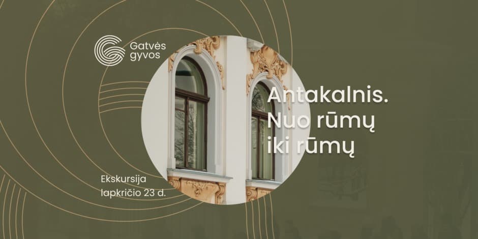 Pirkti bilietus Antakalnis. Nuo rūmų iki rūmų Vilnius, Paminklas Vileišiams Lapkritis 23