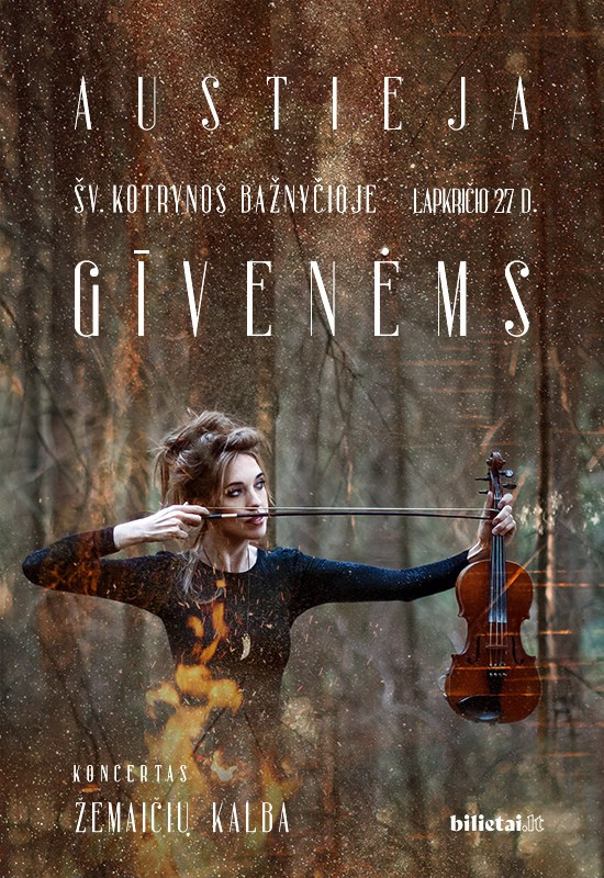 Buy tickets Gīvenėms | Papildomas Vilnius, Šv. Kotrynos bažnyčia November 27