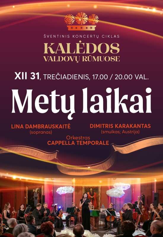 Pirkti bilietus Metų laikai Vilnius, Valdovų rūmai Gruodis 31