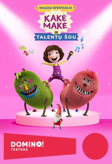 Pirkti bilietus DOMINO teatras | KAKĖ MAKĖ IR TALENTŲ ŠOU Klaipėda, Klaipėdos koncertų salė Sausis 18