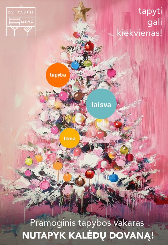 Pirkt biļetes Tapyba laisva tema Vilnius, Dvi taurės meno tapybos studija - dvaras Decembris 14