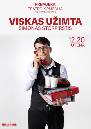 Pirkti bilietus Komedija ‘‘Viskas užimta‘‘ | Utena Utena, Utenos kultūros centras Gruodis 20