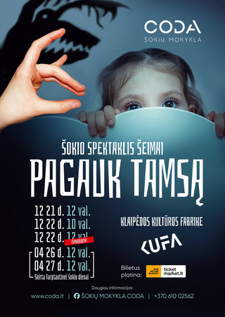 Buy tickets Šokio spektaklis vaikams 