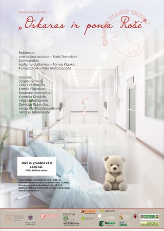 Pirkti bilietus Spektaklis „Oskaras ir ponia Rožė