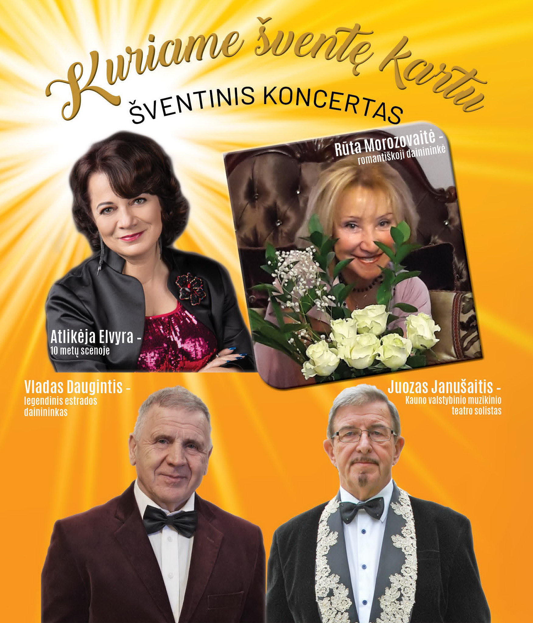 Pirkti bilietus Kuriame šventę kartu Jurbarkas, Jurbarko kultūros centras Lapkritis 14