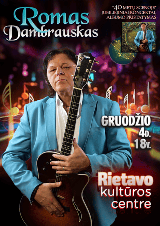 Pirkti bilietus Romas Dambrauskas 
