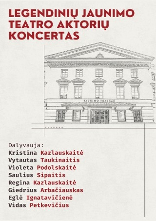 Pirkti bilietus Legendinių Jaunimo teatro aktorių koncertas Šiauliai, Šiaulių koncertų salė Saulė Sausis 25