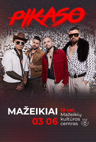 Buy tickets PIKASO | Mažeikiai Mažeikiai, Mažeikių kultūros centras March 06