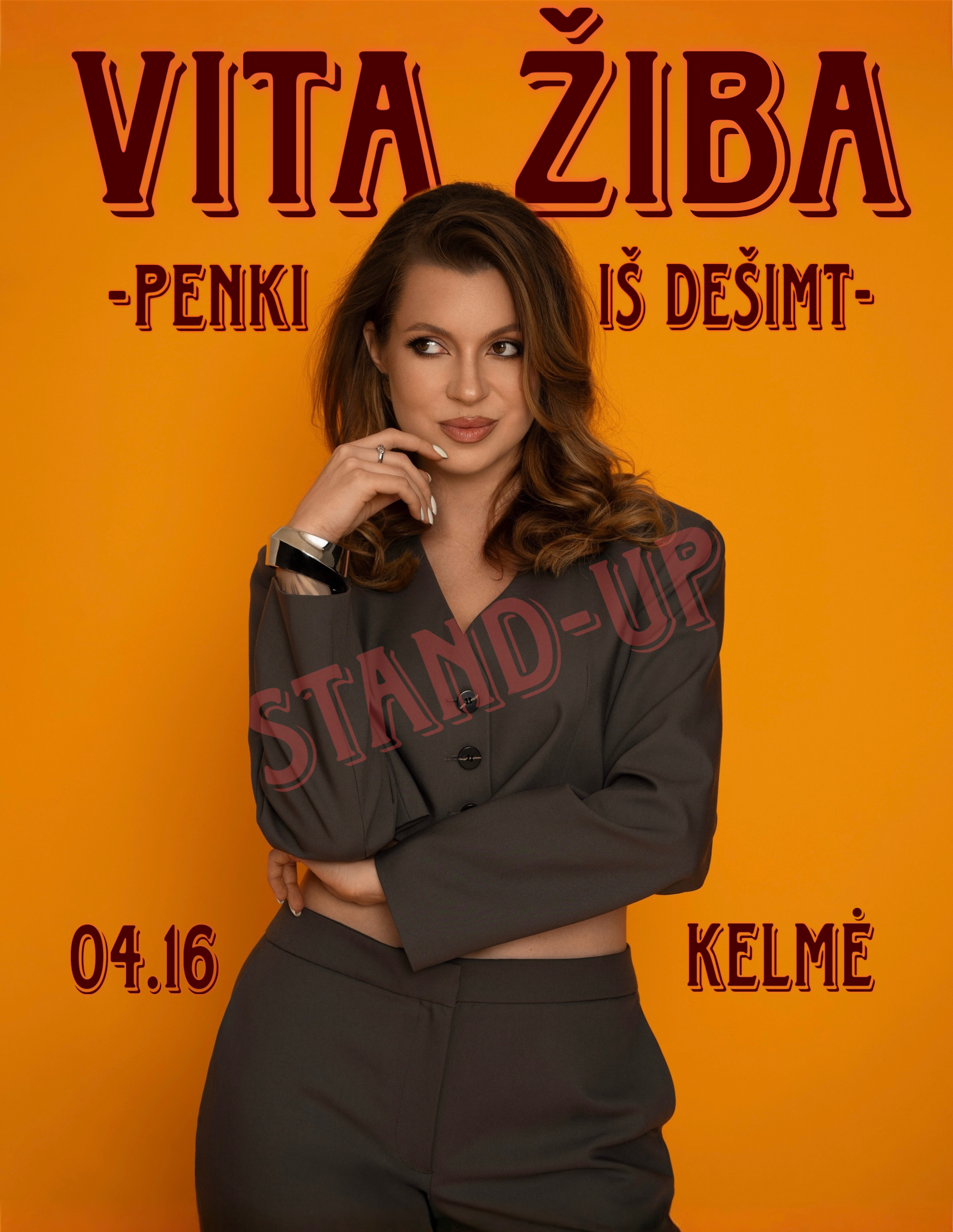 Buy tickets VITA ŽIBA STAND-UP 