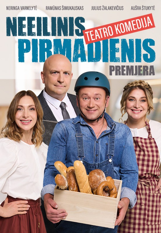 Pirkti bilietus PREMJERA | NEEILINIS PIRMADIENIS | Kaunas Kaunas, Kauno kultūros centro Girstučio padalinys Sausis 15