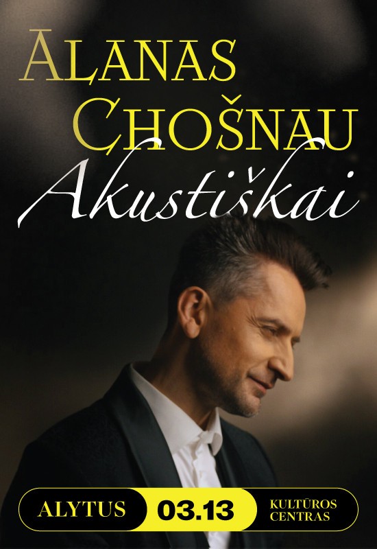 Pirkti bilietus Alanas Chošnau 