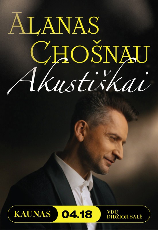 Pirkti bilietus Alanas Chošnau 