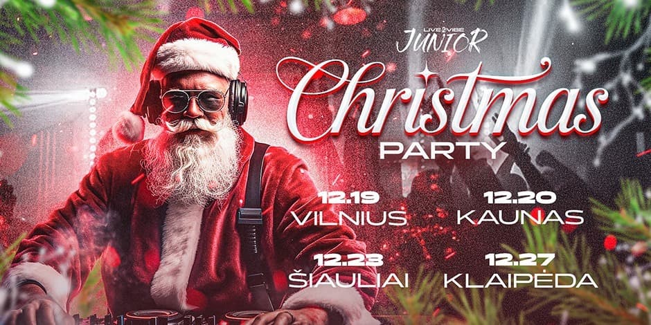 Pirkti bilietus MOKSLEIVIŲ CHRISTMAS PARTY! Klaipėda Klaipėda, Malūno Loftas Gruodis 27