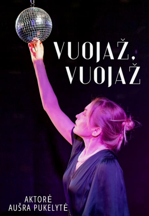 Buy tickets VUOJAŽ, VUOJAŽ | Aušros Pukelytės spektaklis Vilnius, Lietuvos teatro sąjunga December 12