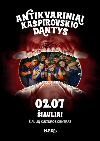 Pirkti bilietus Antikvariniai Kašpirovskio dantys | Šiauliai Šiauliai, Šiaulių kultūros centras Vasaris 07