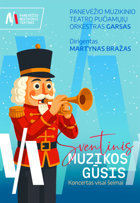 Pirkt biļetes PMT | Koncertas šeimai ŠVENTINIS MUZIKOS GŪSIS Panevėžys, Panevėžio muzikinis teatras Decembris 27