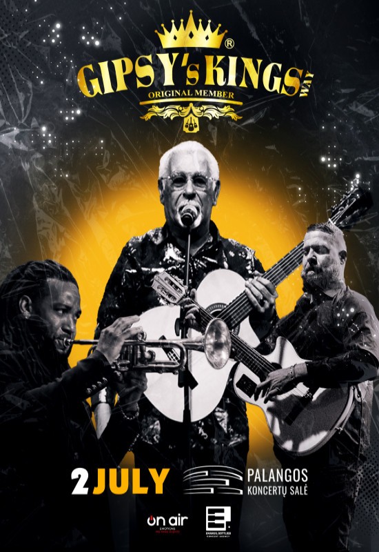 Купить билеты GIPSY KINGS Palanga, Palangos koncertų salė Июль 02