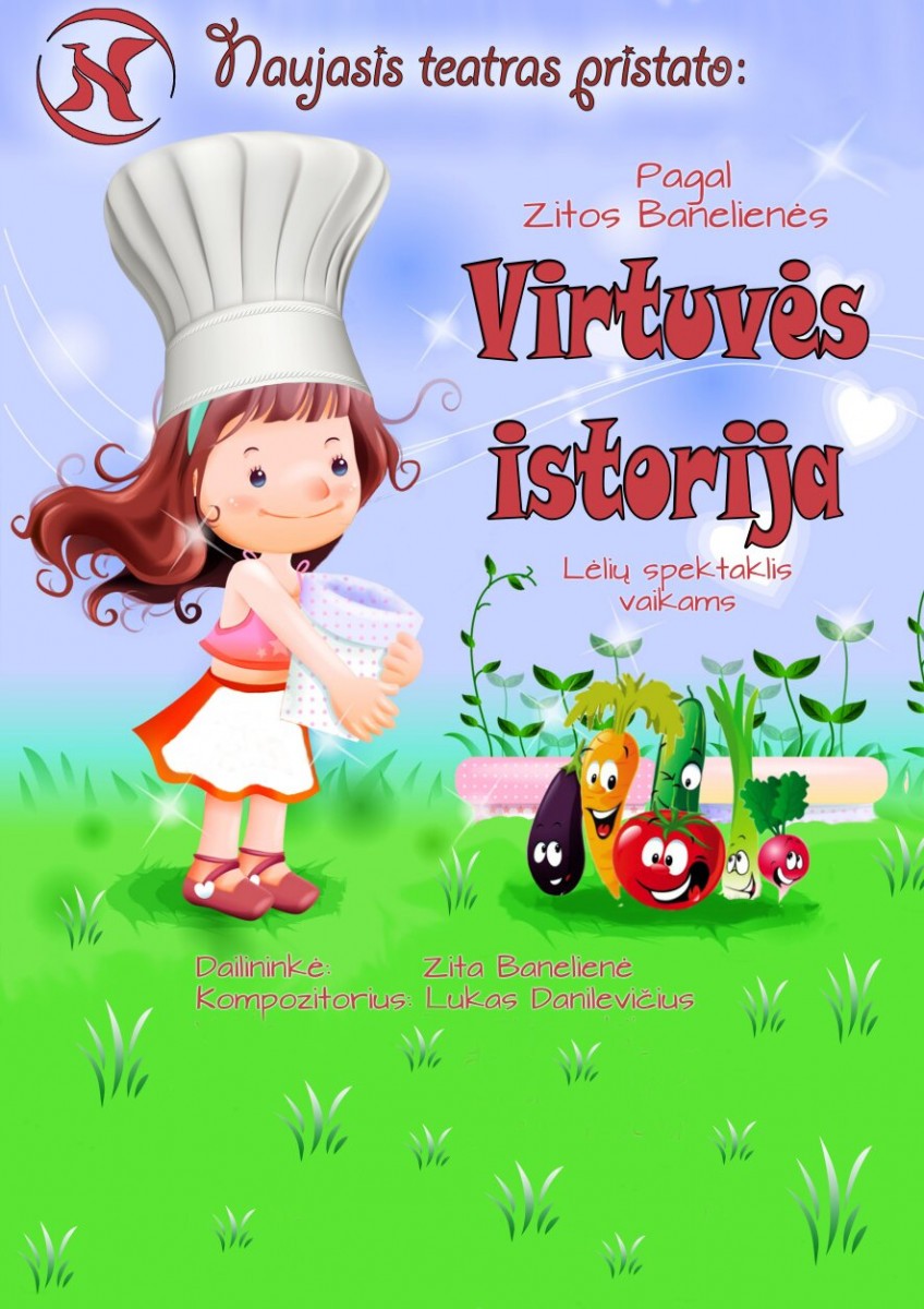 Pirkti bilietus Spektaklis šeimai: Virtuvės istorija Vilnius, Naujasis teatras Spalis 18