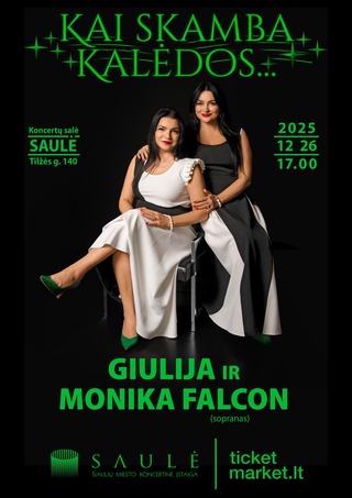 Pirkti bilietus „KAI SKAMBA KALĖDOS...“ Šiauliai, Šiaulių koncertų salė Saulė Gruodis 26