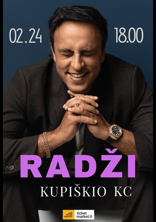 Pirkti bilietus RADŽI Kupiškis, Kupiškio kultūros centras Vasaris 24