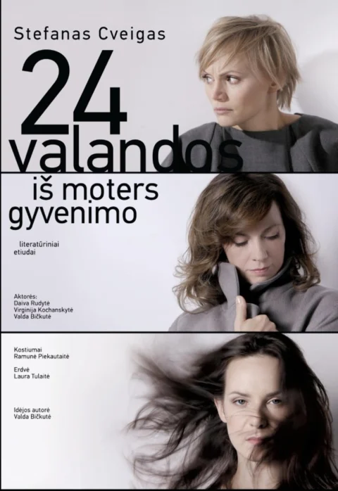 Buy tickets 24 valandos iš moters gyvenimo | Panevėžys Panevėžys, Panevėžio muzikinis teatras December 19