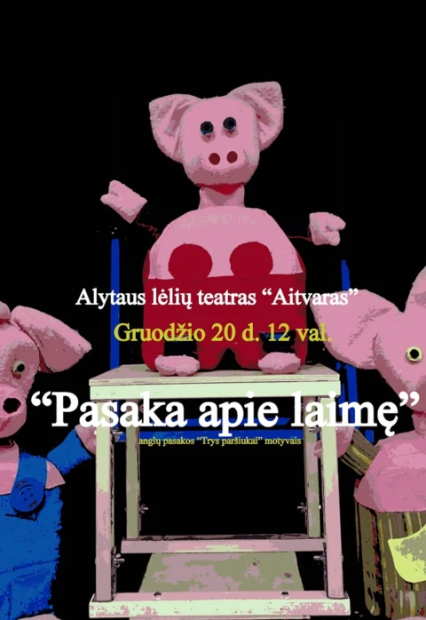 Pirkti bilietus Spektaklis  „Pasaka apie laimę“ Alytus, Lėlių kambarys Gruodis 20