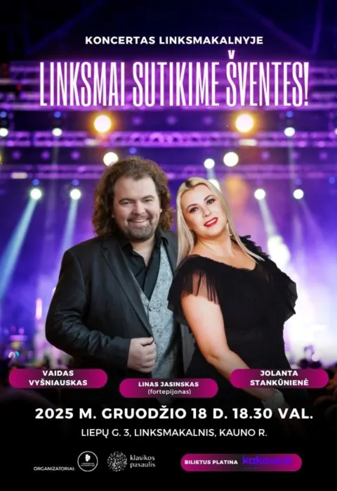 Pirkti bilietus Linksmai sutikime šventes Kauno raj., Linksmakalnis Gruodis 18