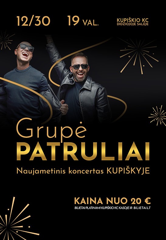 Pirkti bilietus Naujametinis koncertas. Grupė 