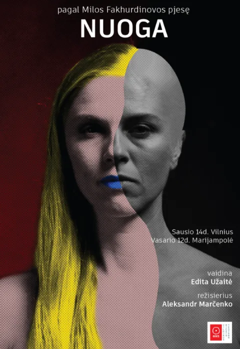 Pirkti bilietus MONOSPEKTAKLIS „NUOGA“ Marijampolė, Marijampolės dramos teatras Vasaris 12