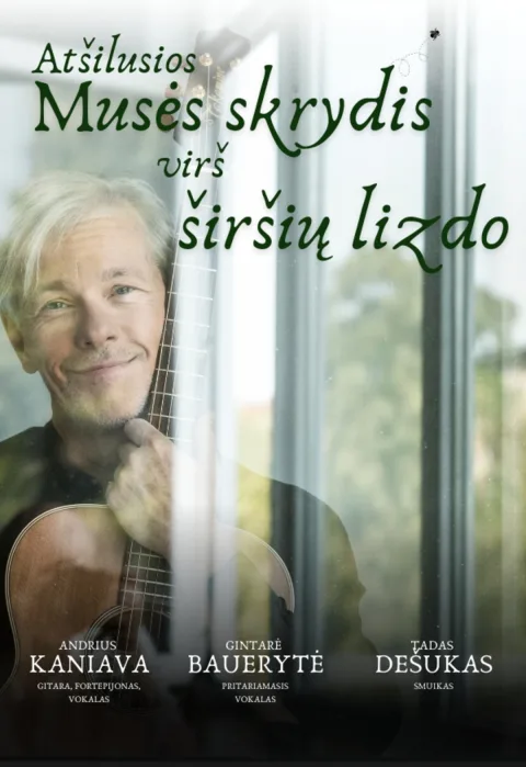 Pirkti bilietus Andrius Kaniava. ATŠILUSIOS MUSĖS SKRYDIS VIRŠ ŠIRŠIŲ LIZDO Vilnius, Šv. Kotrynos bažnyčia Kovas 20