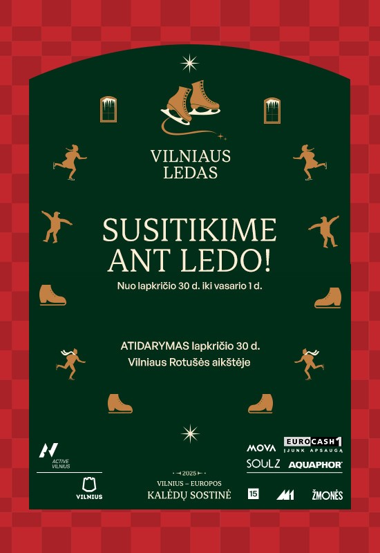Pirkt biļetes VILNIAUS LEDAS 2025 Vilnius, Vilniaus Rotušės aikštė Novembris 30