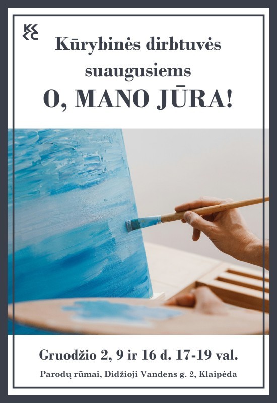 Pirkti bilietus Kūrybinės dirbtuvės 